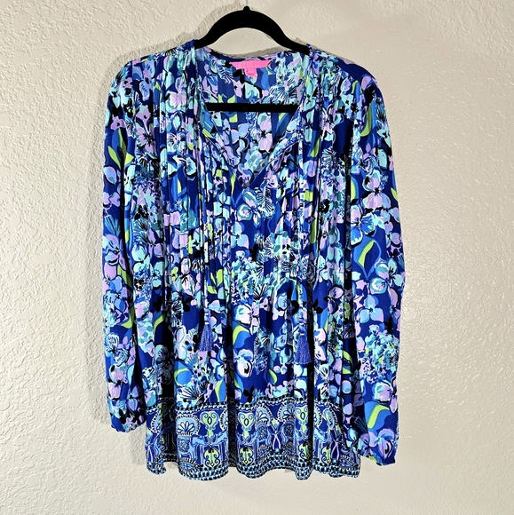 Top Ls Designer By Lilly Pulitzer In Red, Size:M